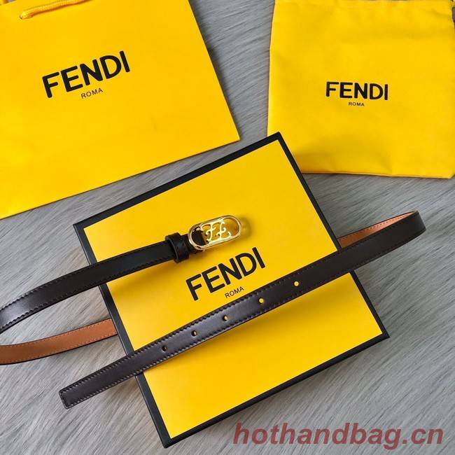 Fendi Leather Belt 15MM 2763