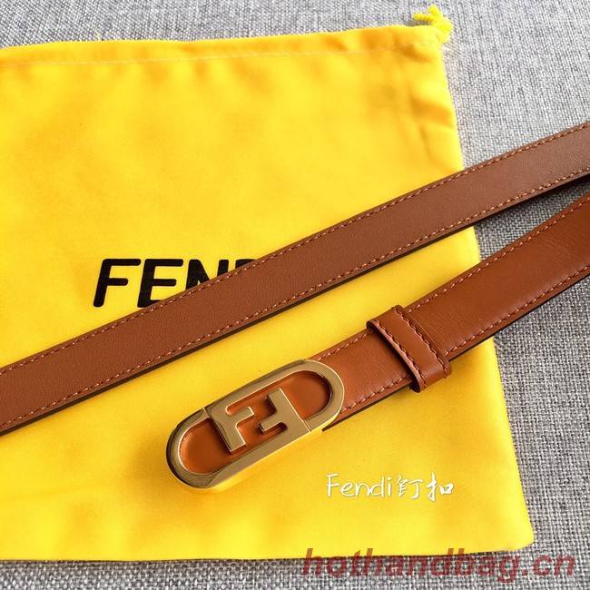 Fendi Leather Belt 20MM 2754