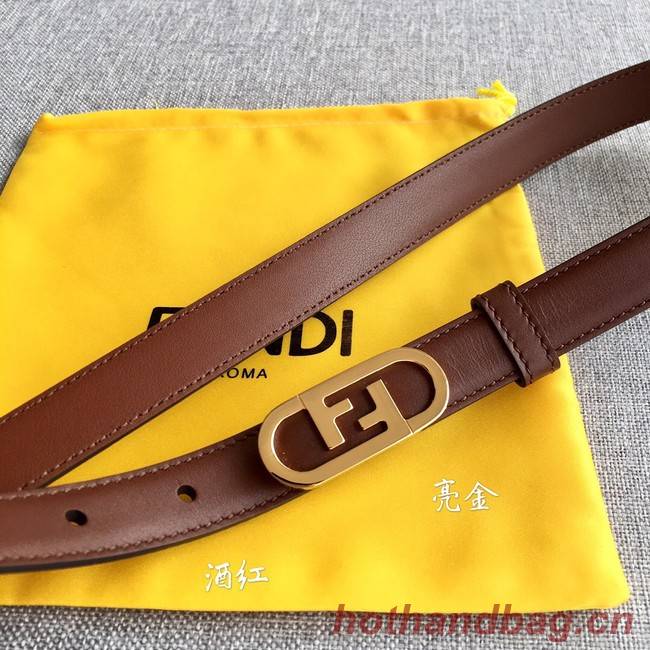 Fendi Leather Belt 20MM 2755