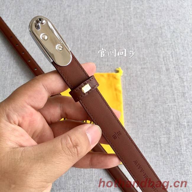 Fendi Leather Belt 20MM 2757