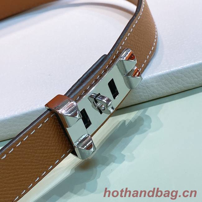 Hermes Leather Belt 24MM 26996