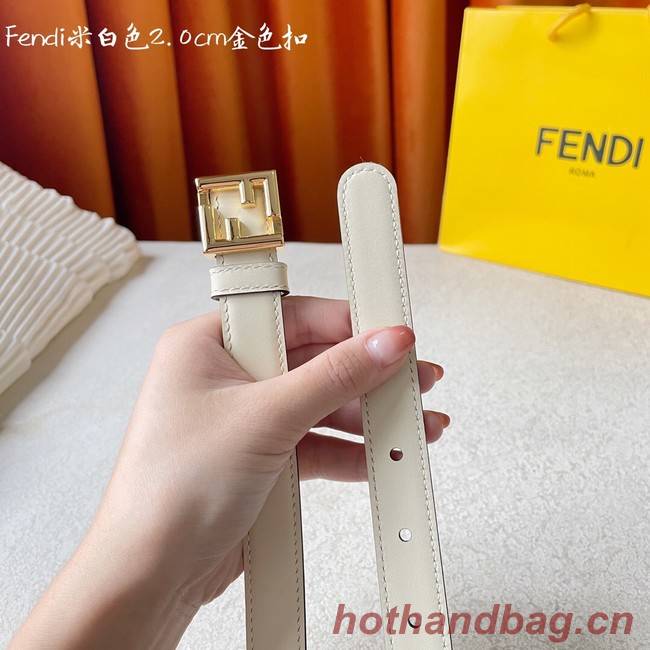 Fendi Leather Belt 20MM 2775