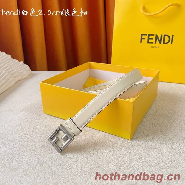 Fendi Leather Belt 20MM 2776