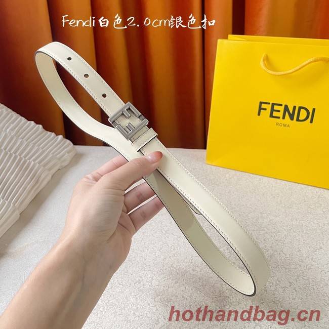 Fendi Leather Belt 20MM 2776