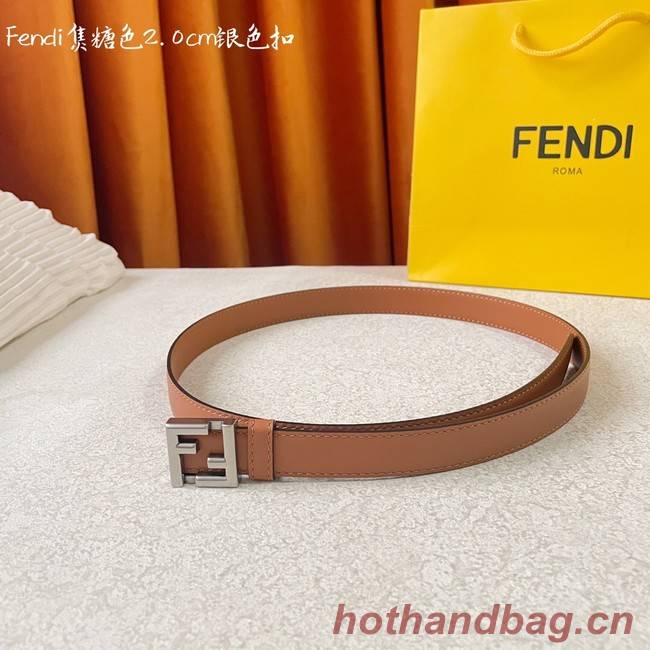 Fendi Leather Belt 20MM 2778