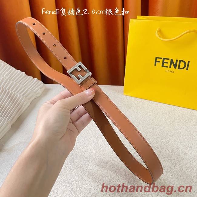 Fendi Leather Belt 20MM 2778