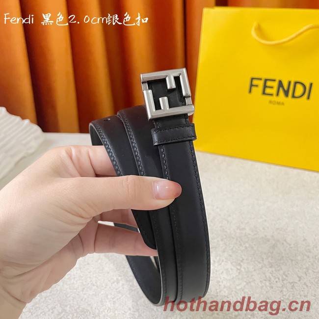 Fendi Leather Belt 20MM 2779