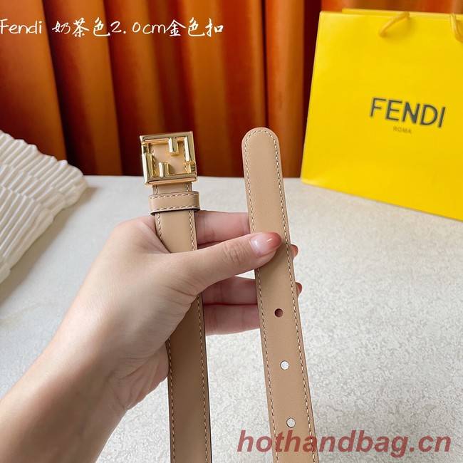 Fendi Leather Belt 20MM 2780