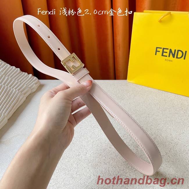 Fendi Leather Belt 20MM 2781