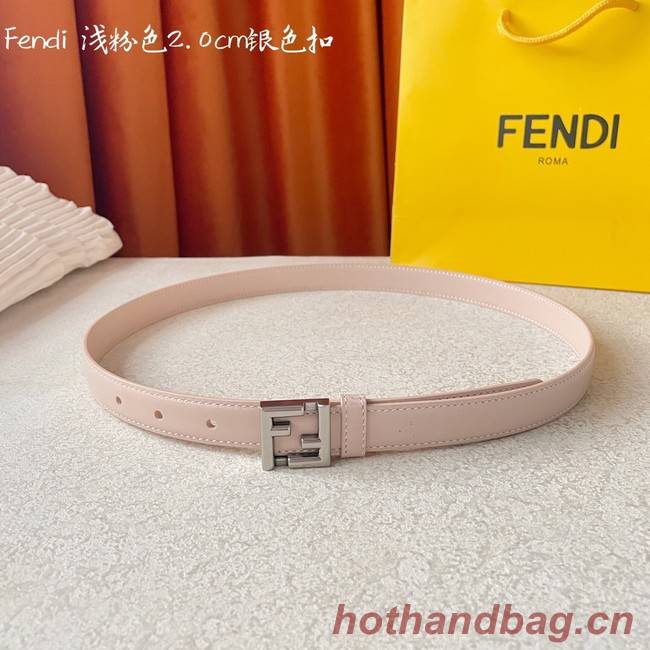 Fendi Leather Belt 20MM 2782