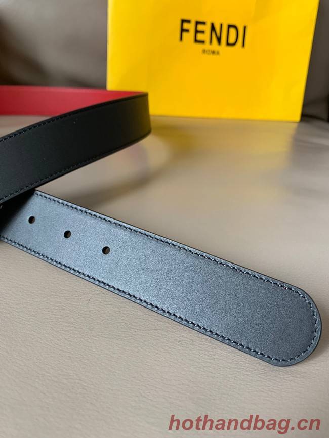 Fendi Leather Belt 34MM 2768