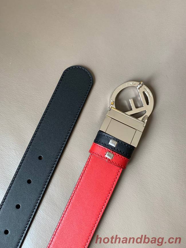 Fendi Leather Belt 34MM 2768