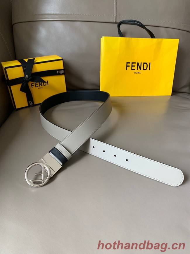Fendi Leather Belt 34MM 2769