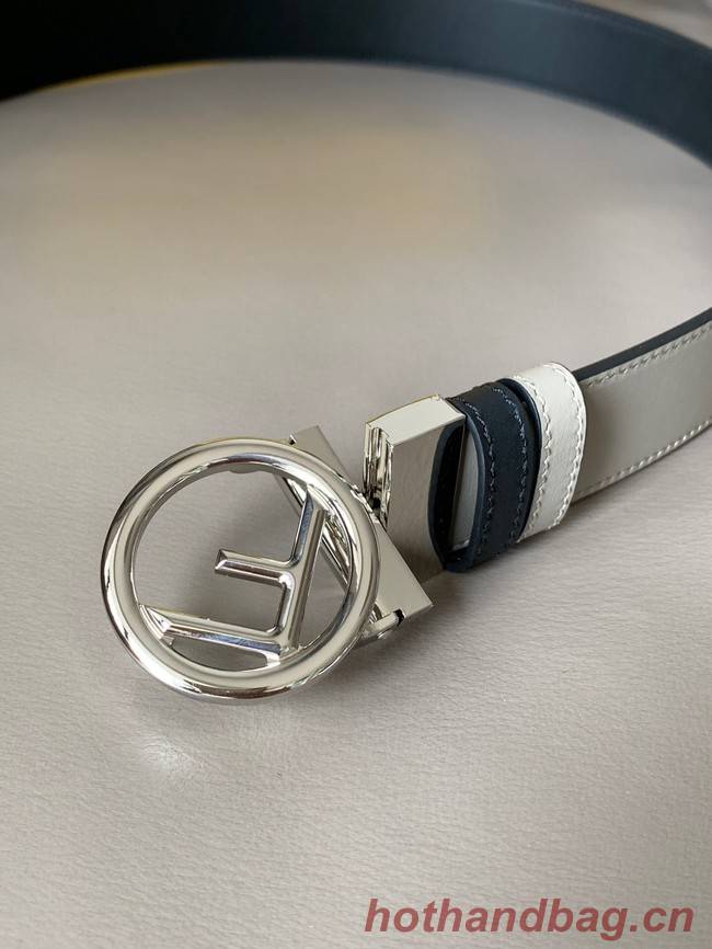 Fendi Leather Belt 34MM 2769