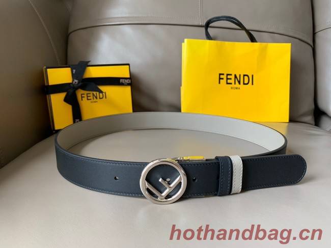 Fendi Leather Belt 34MM 2769