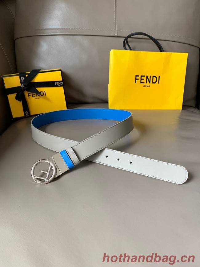 Fendi Leather Belt 34MM 2770