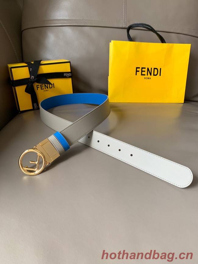 Fendi Leather Belt 34MM 2772