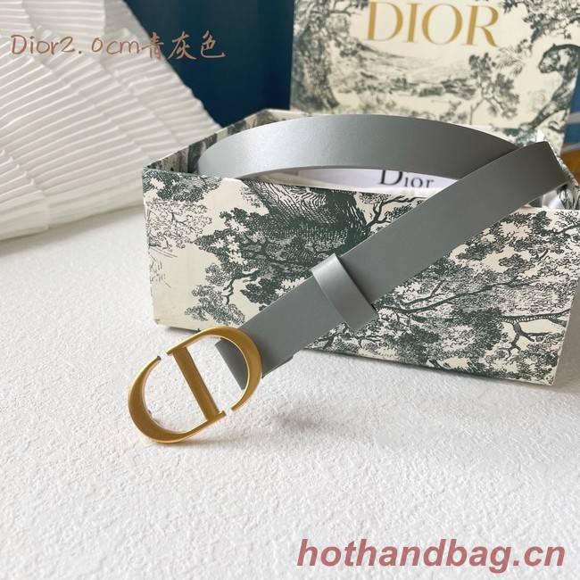 Dior Leather Belt 20MM 2799