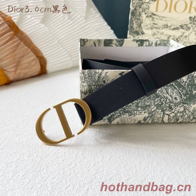 Dior Leather Belt 30MM 2792