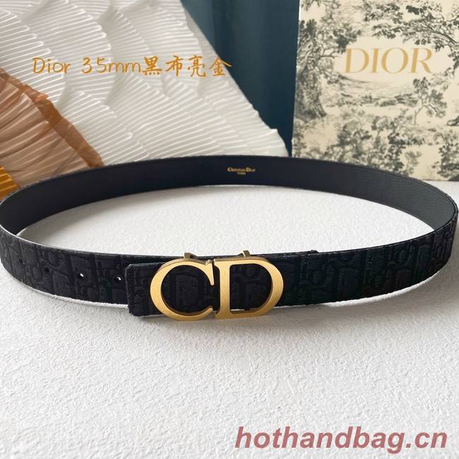 Dior calf leather 35MM BELT 2805