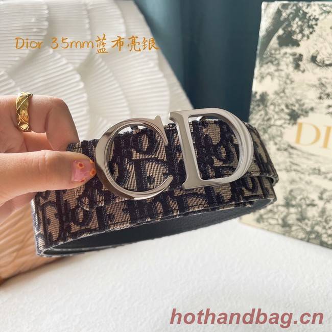 Dior calf leather 35MM BELT 2807