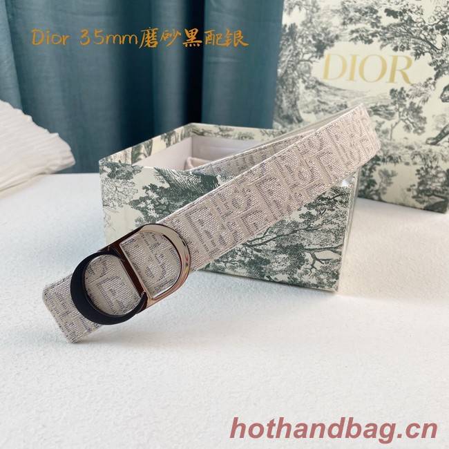 Dior calf leather 35MM BELT 2808