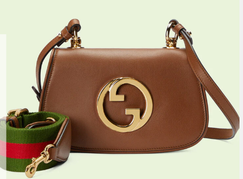 Gucci Blondie Original leahter shoulder bag 698643 brown