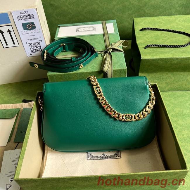 Gucci Blondie shoulder bag 699268 green