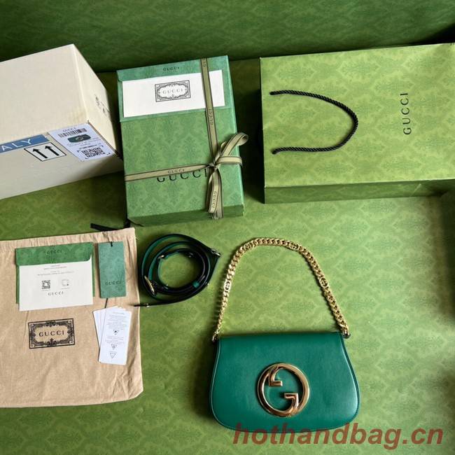 Gucci Blondie shoulder bag 699268 green