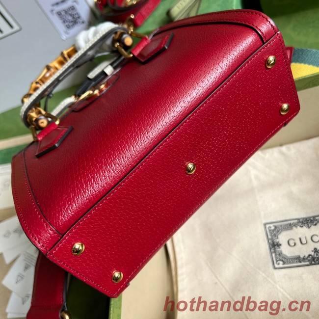 Gucci Diana mini tote bag 702732 red