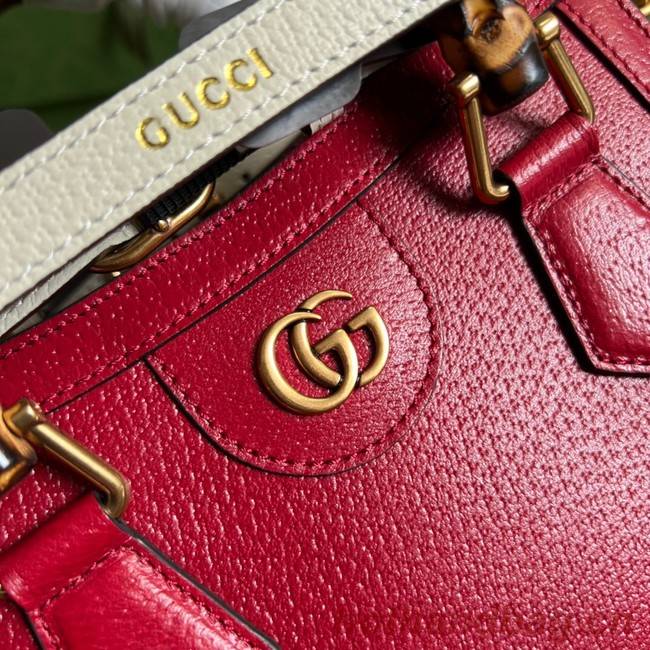 Gucci Diana mini tote bag 702732 red