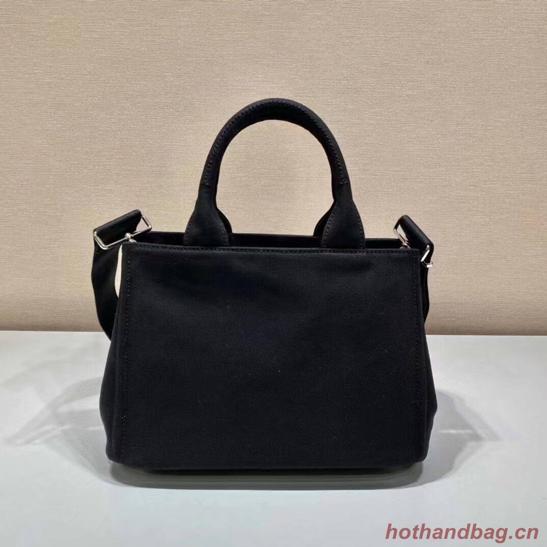 Prada cloth tote bag 1BA499 black