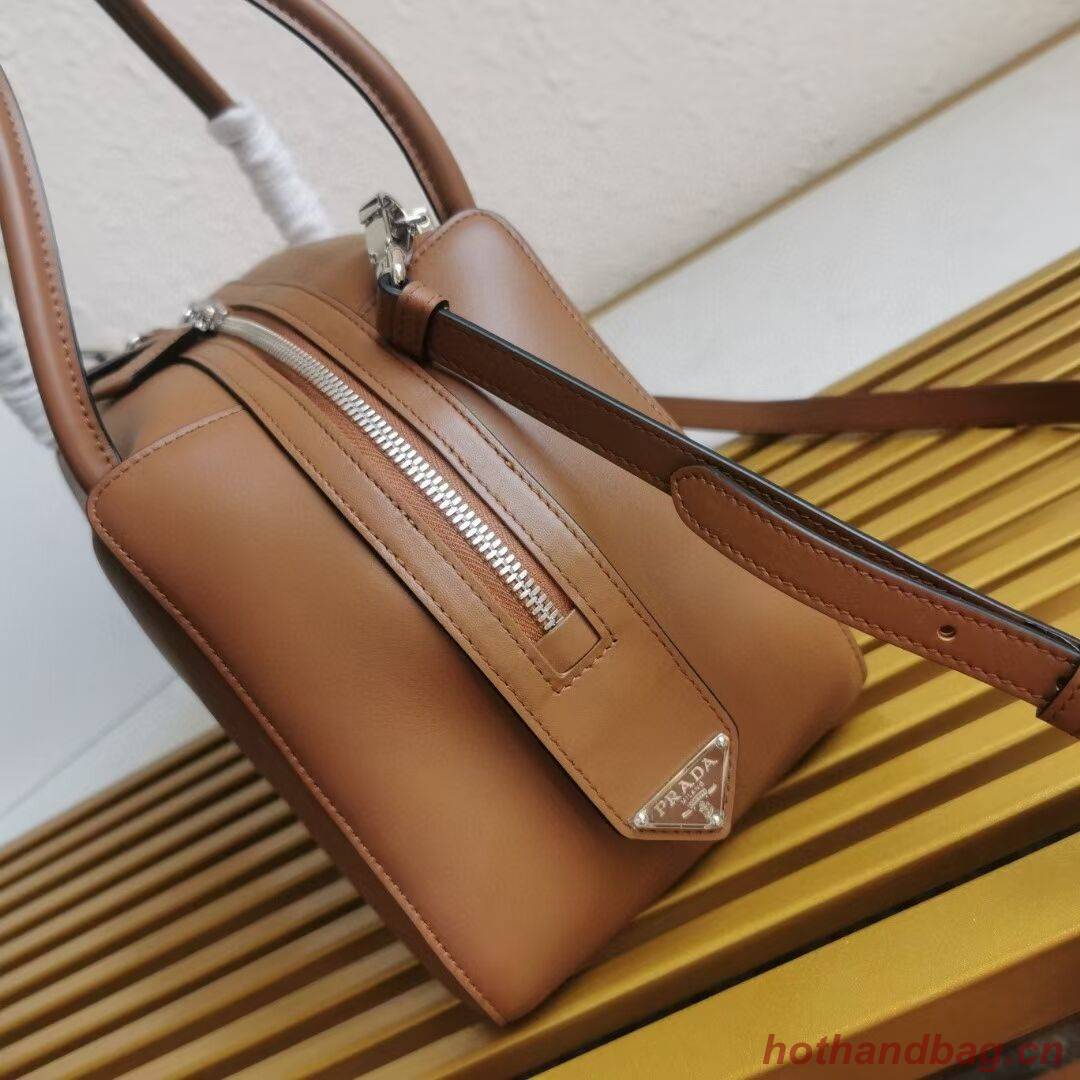 Prada leather Supernova handbag 1BD665 caramel