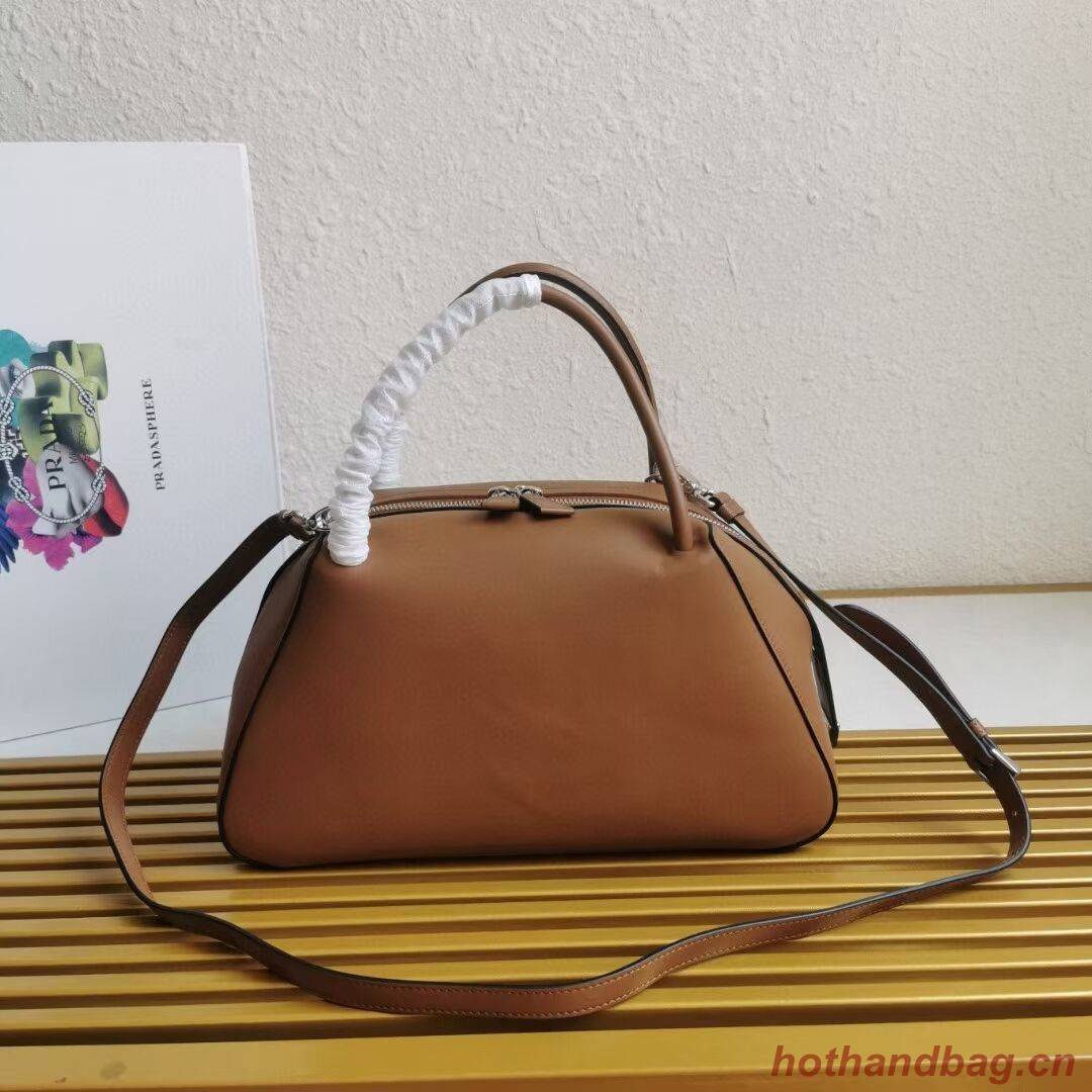 Prada leather Supernova handbag 1BD665 caramel