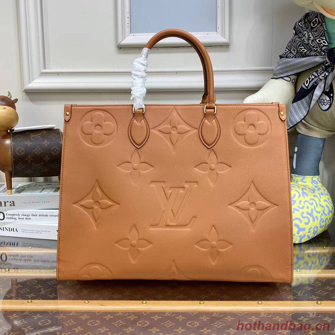 Louis Vuitton Original Leather ONTHEGO GM M46134 Brown