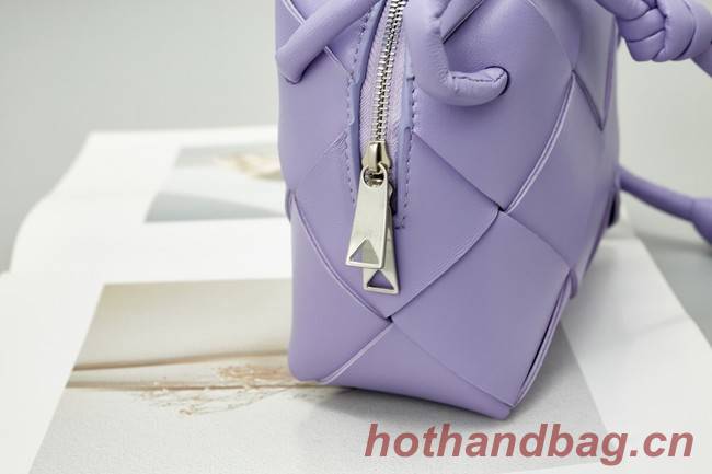 Bottega Veneta Mini Cassette Camera Bag 701915 Purple