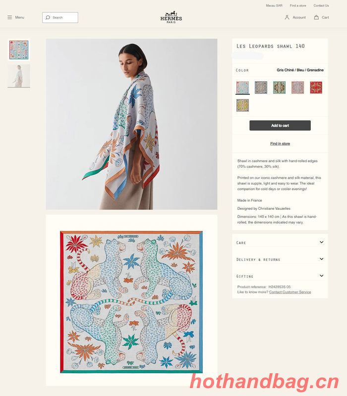 Hermes Scarf HEC00284