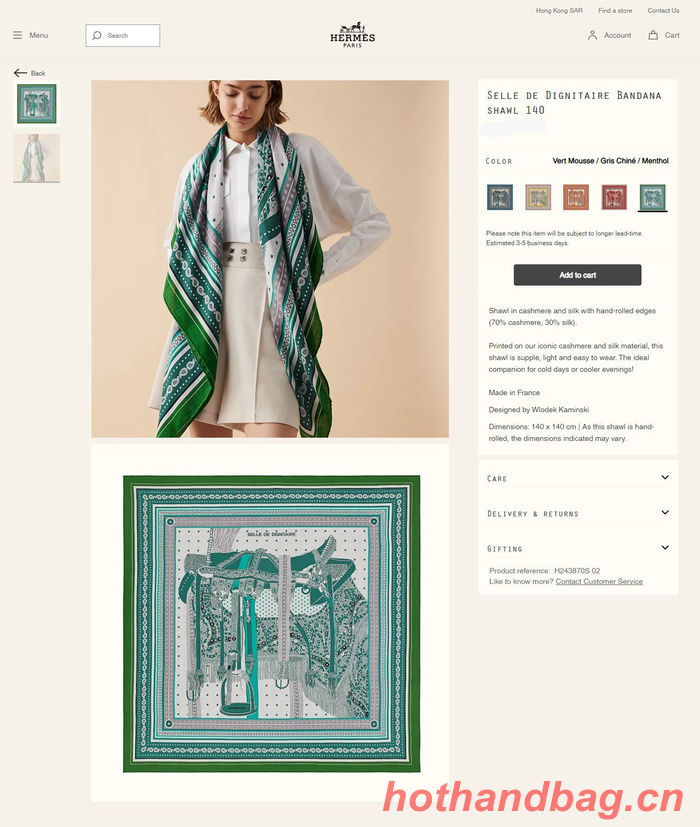 Hermes Scarf HEC00329