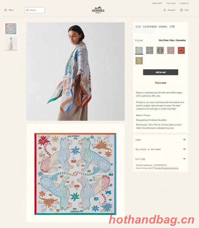 Hermes Scarf HEC00415