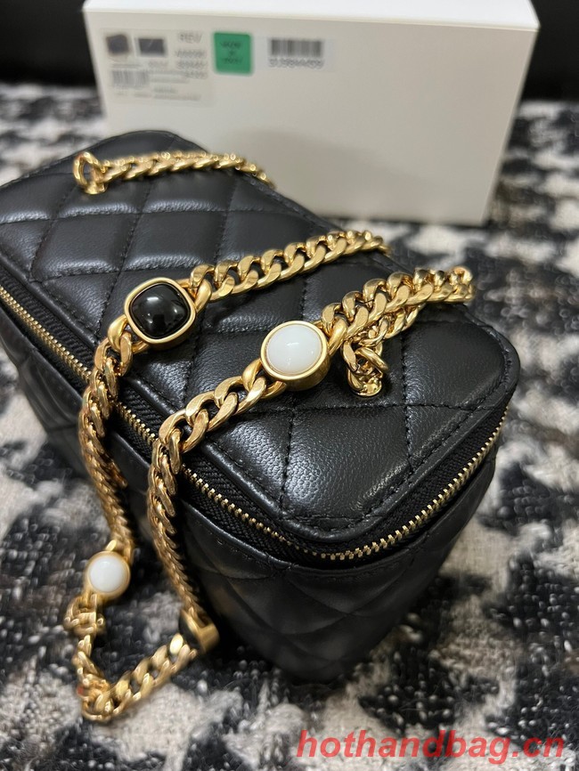 CHANEL VANITY WITH CHAIN AP2937 black