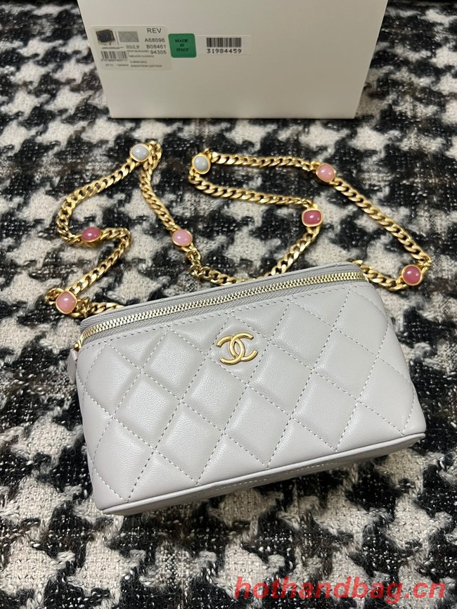 CHANEL VANITY WITH CHAIN AP2937 grey