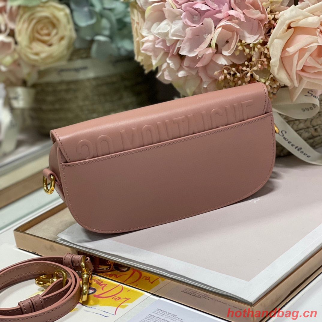 DIOR BOBBY EAST-WEST BAG Box Calfskin M9317S Pink