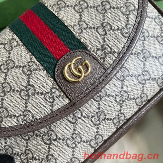 Gucci Ophidia mini GG shoulder bag 722117 Brown