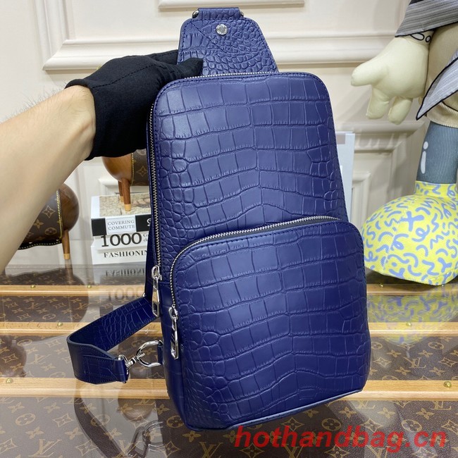 Louis Vuitton AVENUE SLING BAG N41720 blue