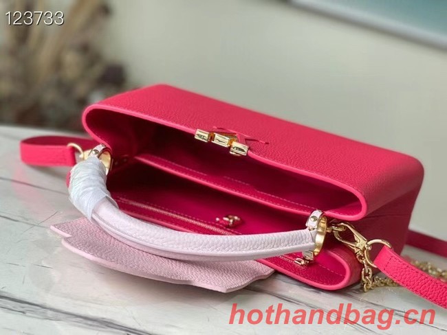 Louis Vuitton CAPUCINES MM M59872 rose&pink