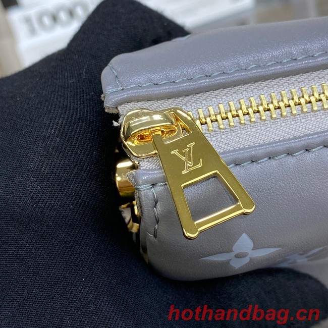 Louis Vuitton COUSSIN MM M20771 Grey&blue