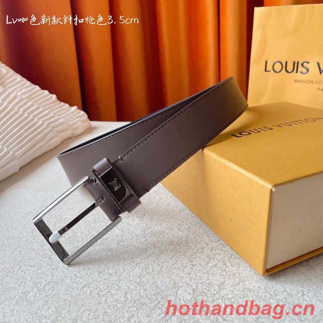 Louis Vuitton 35MM Leather Belt 7098-1