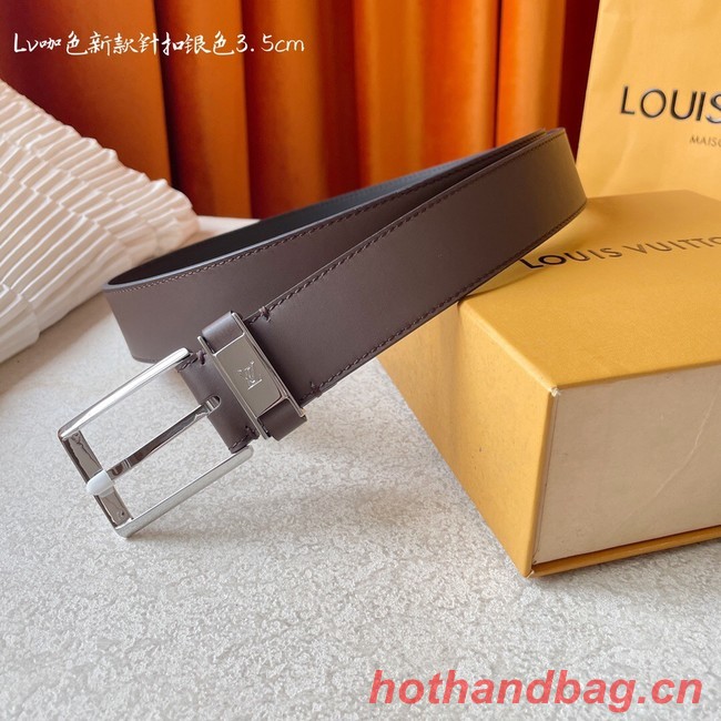 Louis Vuitton 35MM Leather Belt 7098-3