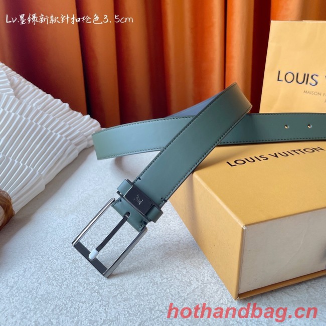 Louis Vuitton 35MM Leather Belt 7098-4