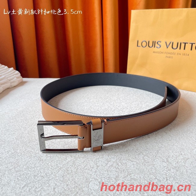 Louis Vuitton 35MM Leather Belt 7098-7